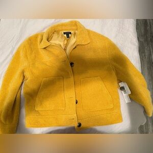 Tribal Yellow Teddy Jacket
